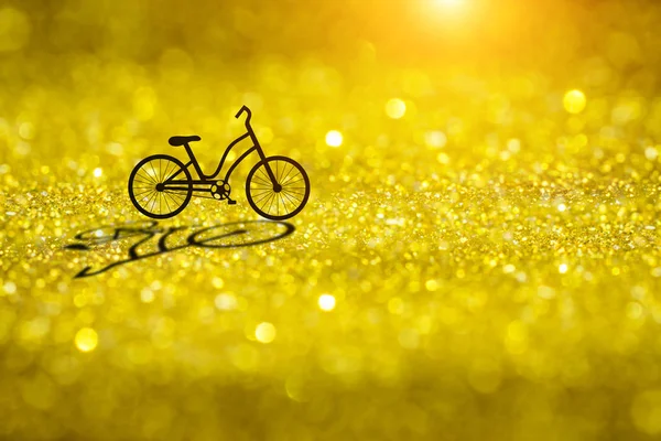 Gnistrande Glitter bokeh bakgrund. — Stockfoto