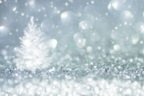 Silver Sparkling Glitter Bokeh Background With Snow Abstract And Light.  Christmas Concept Background. Stock Photo, Picture and Royalty Free Image.  Image 69629919.