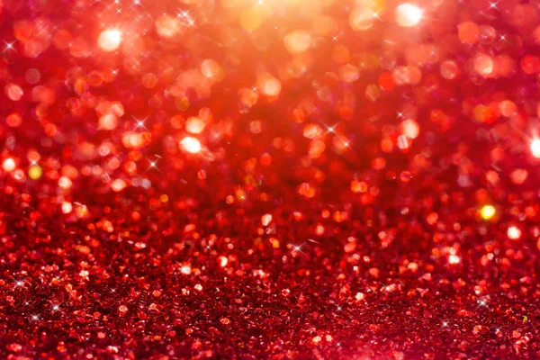 Red Sparkling Glitter bokeh Fundo . — Fotografia de Stock