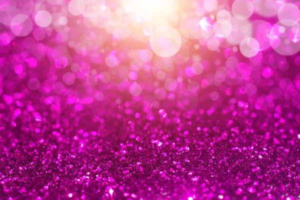 Pink Sparkling Glitter bokeh Background. — Stock Photo, Image