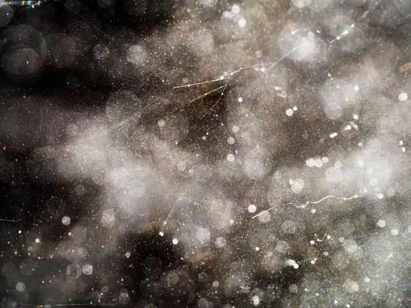Bokeh와 빛 거미줄 — 스톡 사진
