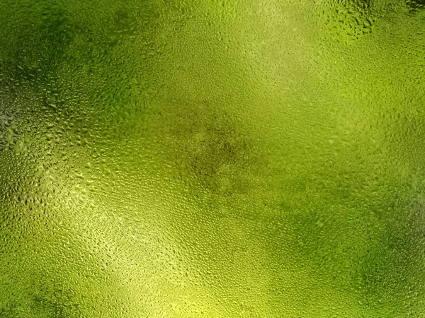 Textura de agua abstracta desenfocada sobre vidrio — Foto de Stock