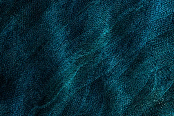 Blue nets background in the dark. — Stock Photo, Image