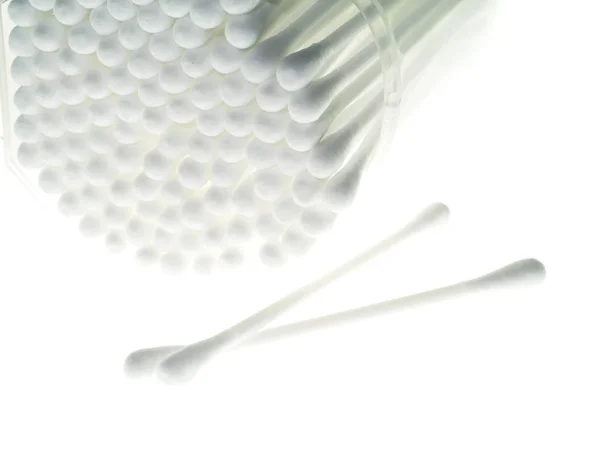 Close up cotton bud. — Stock Photo, Image