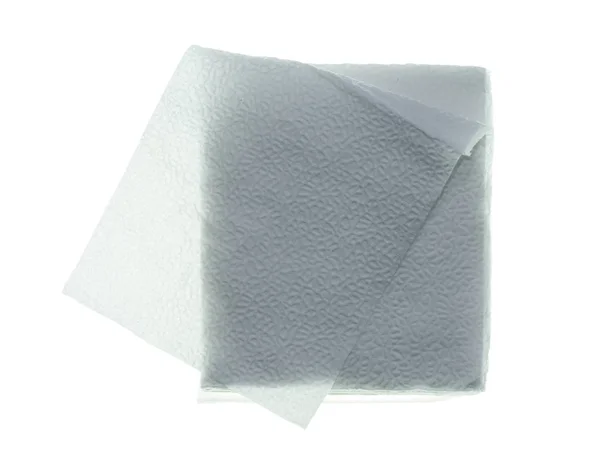 Tissue paper on white background. — Stock Photo, Image