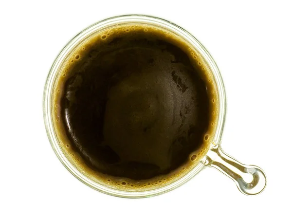 Κοντινό πλάνο μαύρο καφέ — Φωτογραφία Αρχείου