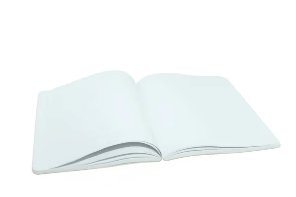 Página em branco do livro — Fotografia de Stock
