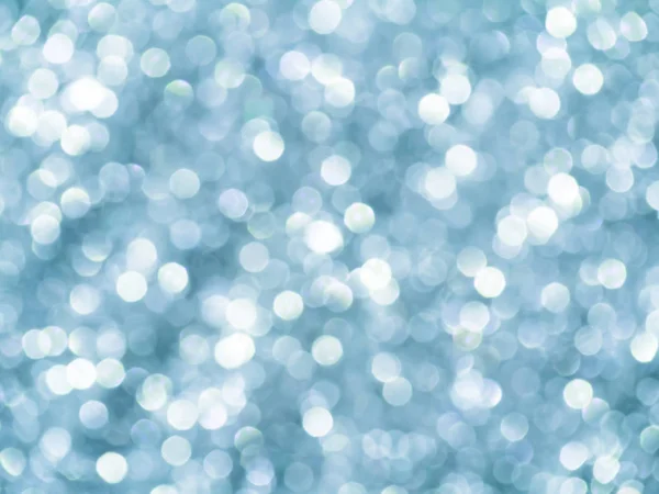 Silver Sparkling Glitter bokeh Background. — Stock Photo, Image