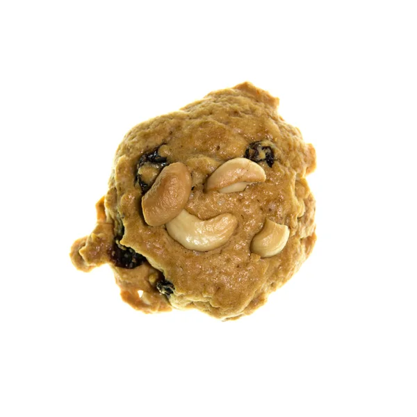Cookies auf weißem Hintergrund. — Stockfoto