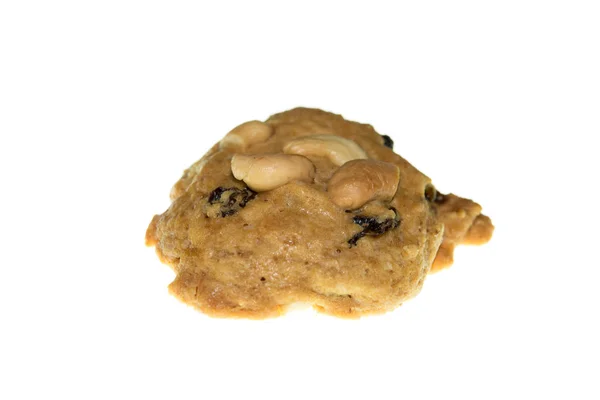 Cookies på vit bakgrund. — Stockfoto