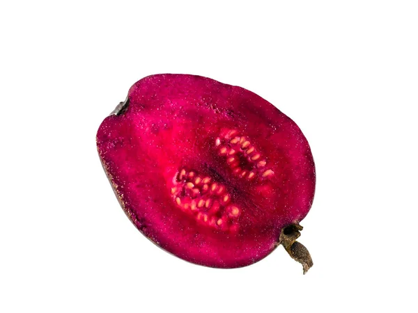 Sluiten Rood guava fruit. — Stockfoto