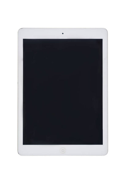 digital tablet with blank screen
