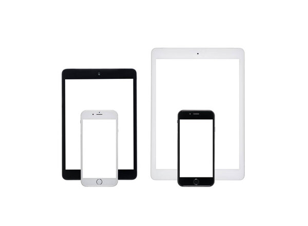 digital tablets and smartphones