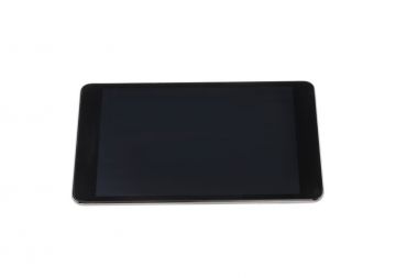 digital tablet with black screen clipart