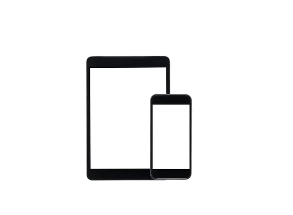 Digitális tabletta és okostelefon — Stock Fotó