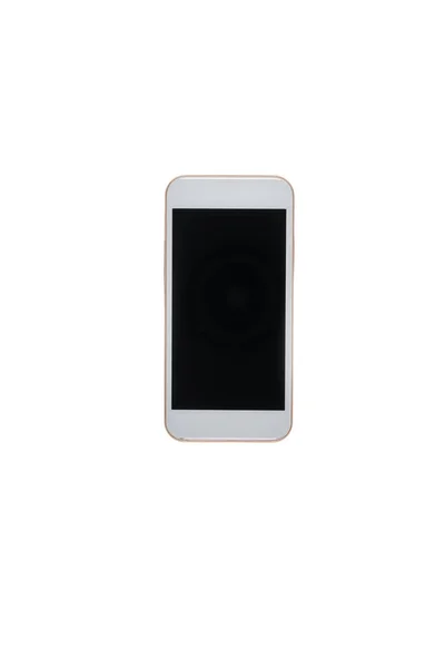 Modern smartphone with empty screen — Stock Photo, Image