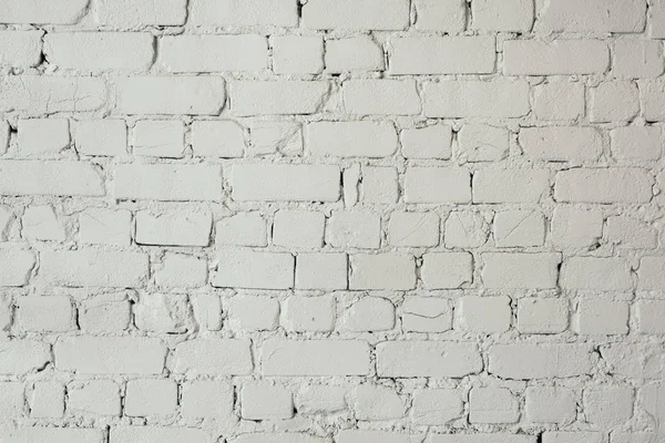 White brick wall background — Stock Photo, Image