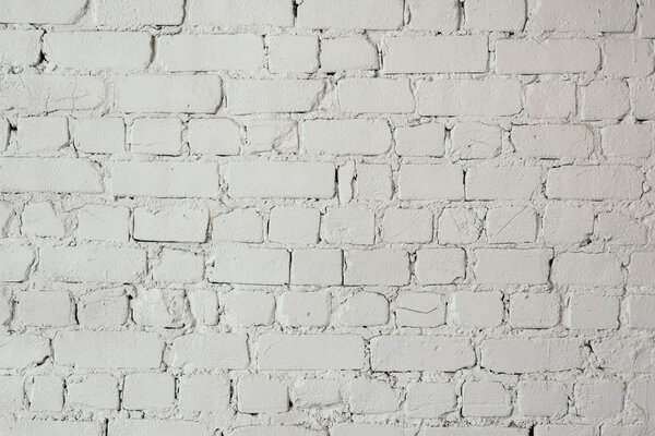 Fondo de pared de ladrillo blanco — Foto de Stock