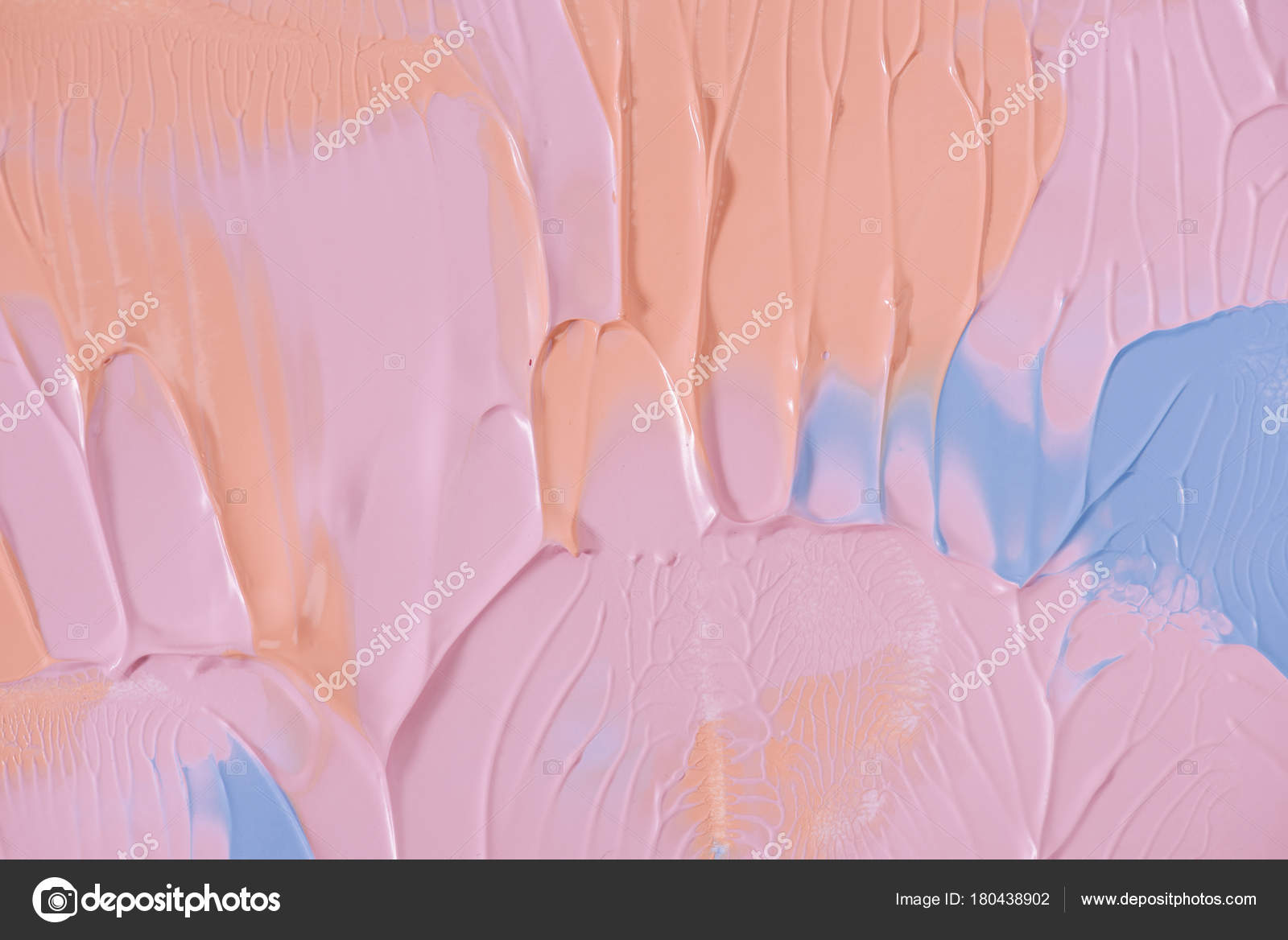 Close View Abstract Pink Orange Blue Painting Background Stock Photo by ©KostyaKlimenko 180438902
