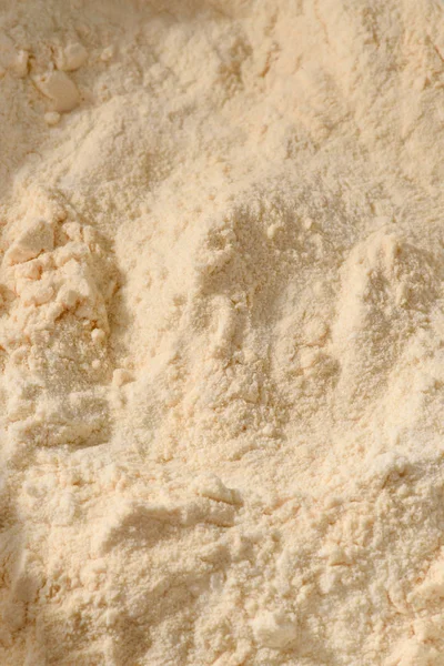 粉末状のタンパク質の完全なフレーム ショット — ストック写真