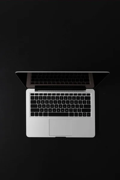 Modern laptop with copy space — Stock Photo