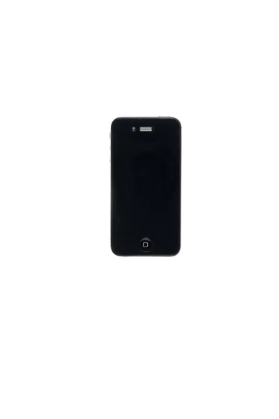 Smartphone avec écran blanc — Photo de stock
