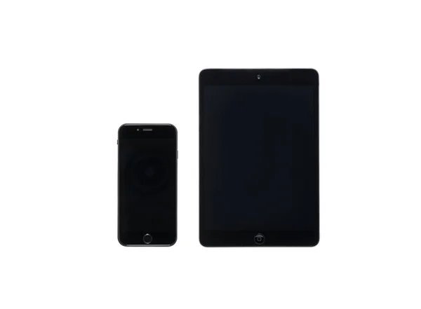 Tablet digital y smartphone - foto de stock