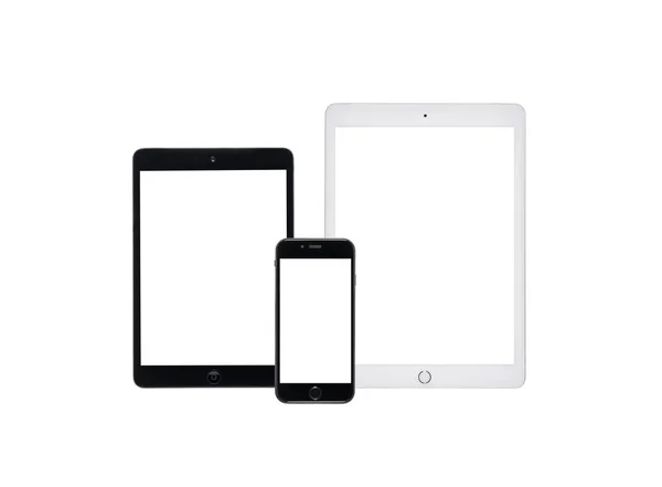 Digital tablets and smartphone — Stock Photo