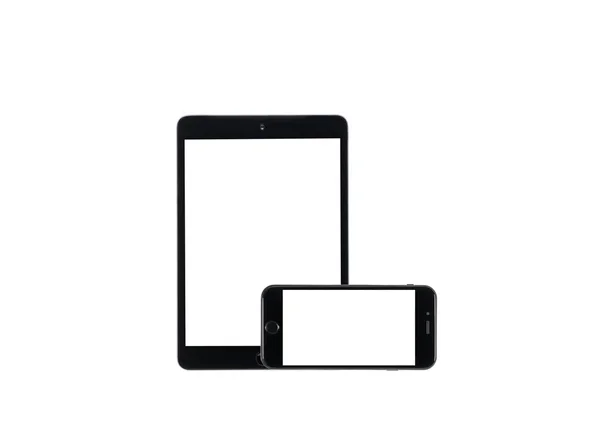 Smartphone et tablette numérique — Photo de stock