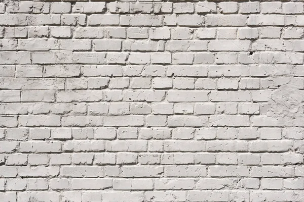 White brick wall background — Stock Photo