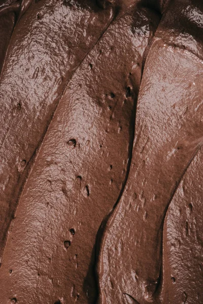 Elevated view of yummy sweet cooked chocolate — Stock Photo