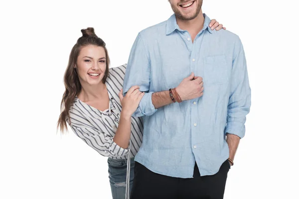 Boldog fiatal pár — ingyenes stock fotók
