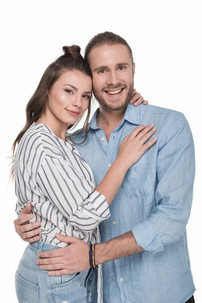 Feliz pareja joven — Foto de Stock