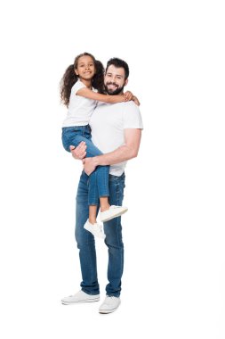 mutlu baba ve kız 