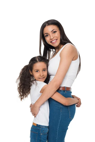 Hermosa madre e hija — Foto de Stock