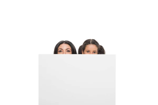 Mother and daughter looking at camera — Free Stock Photo