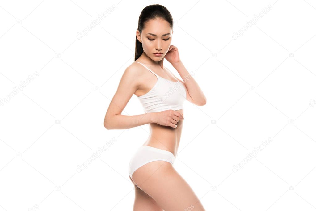 slim asian woman