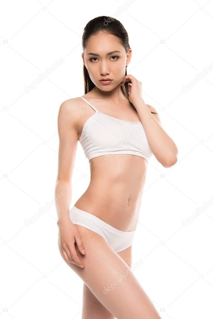 slim asian woman