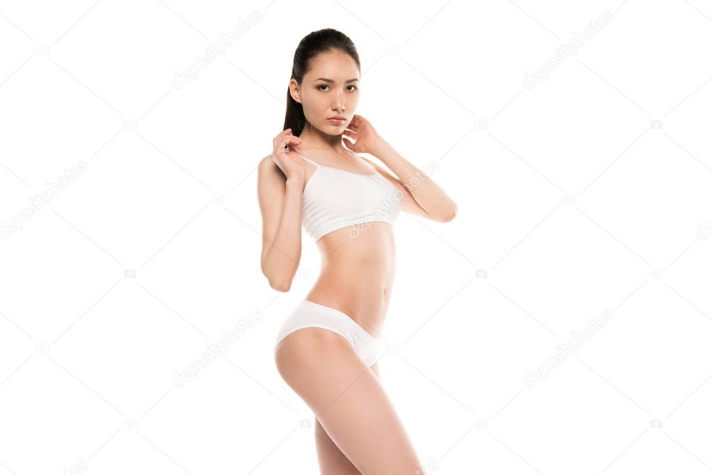 slim asian woman