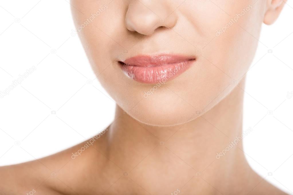 woman with perfect skin 