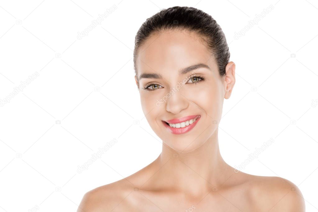 woman with perfect skin 