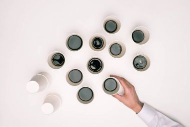 disposable coffee cups clipart