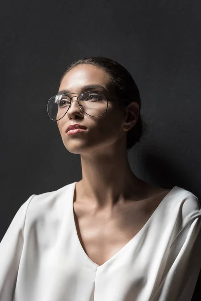 Pensive stylish woman — Stock Photo, Image