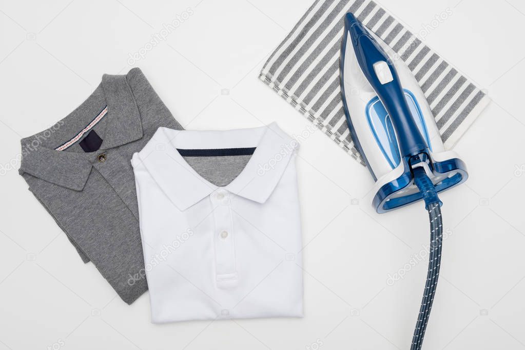 electric iron and textile