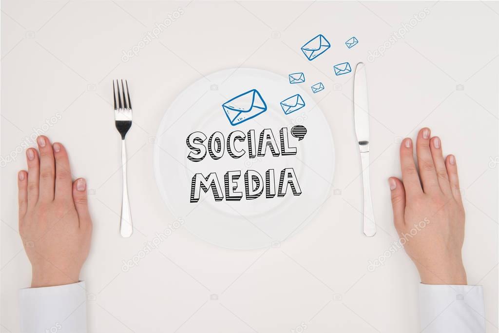Social media concept
