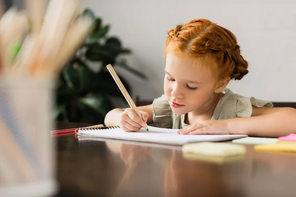 Menina desenho — Fotografia de Stock