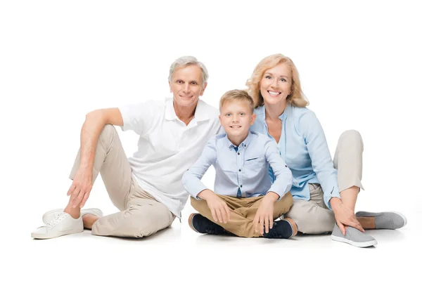 Grandparents and child — Stock Photo, Image