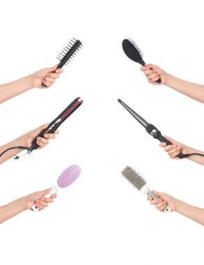hairdressing tools  clipart