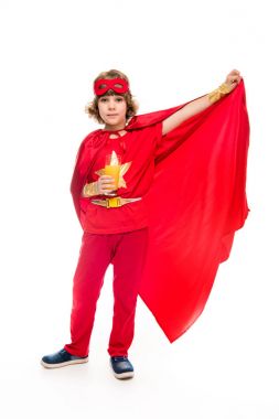 süper kahraman çocuk portakal suyu ile