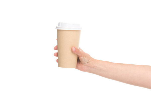 disposable coffee cup